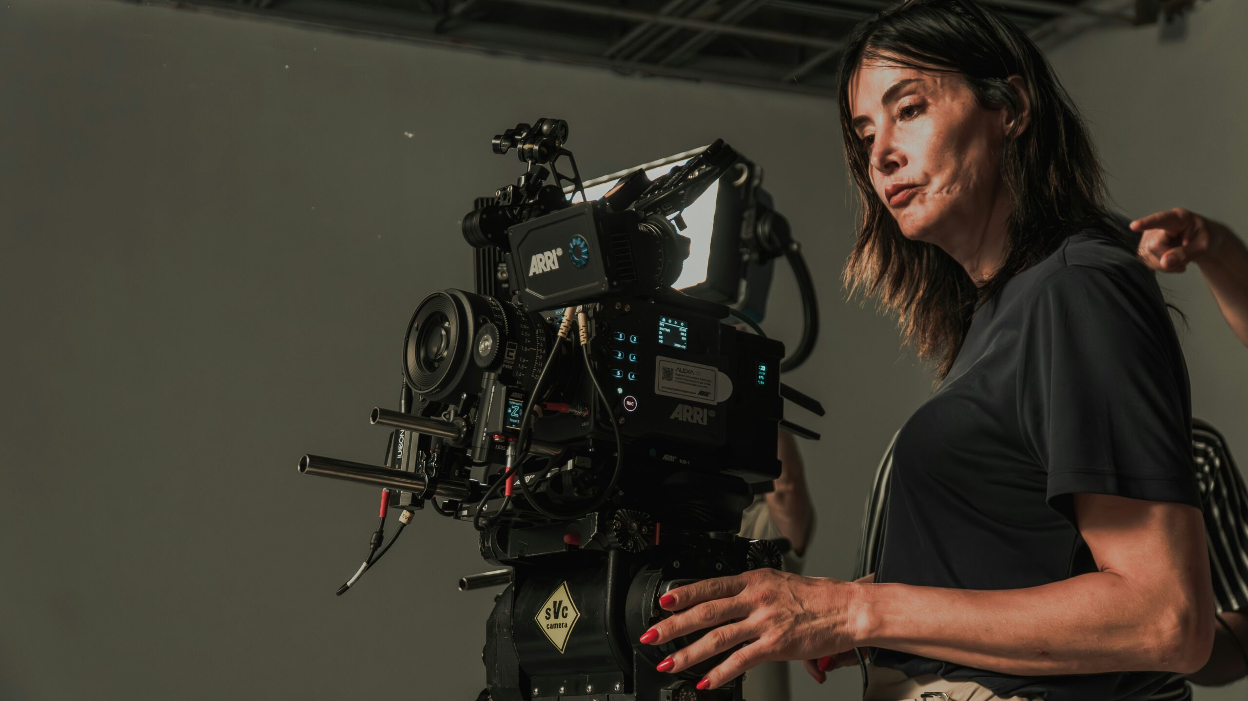 Illustrative photograph of professional film production equipment